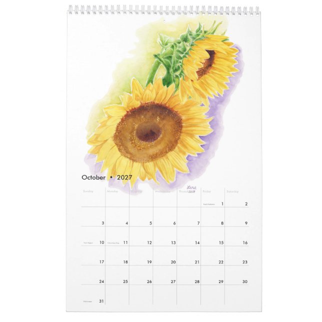 Calendario 2020 (fijo) (Oct 2027)