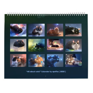 Calendario 2020 - ¡Todo sobre gatos!