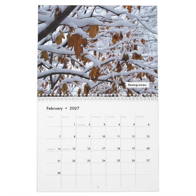 Calendario 2021 (Feb 2027)