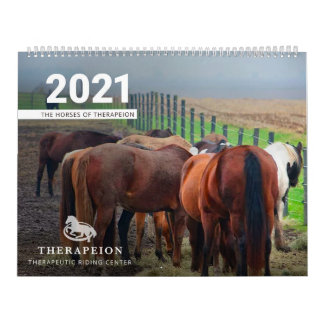 Calendario 2021 de caballos de terapia