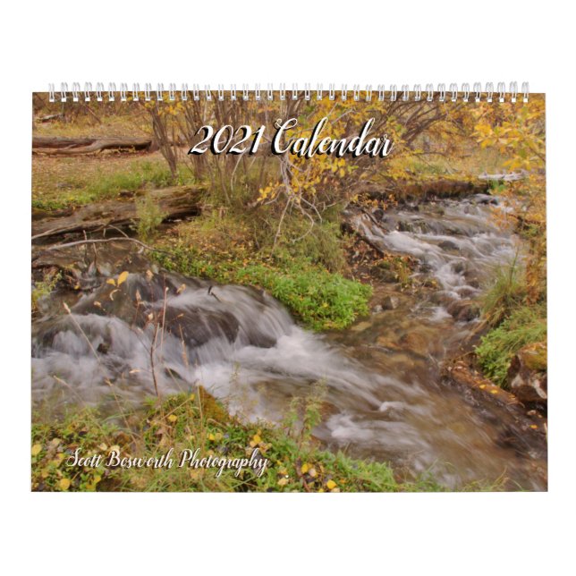 Calendario 2021 de Scott Bosworth Photography (Tapa)