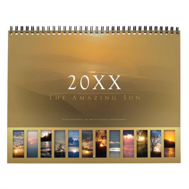 Calendario 2021 - El asombroso sol (Tapa)