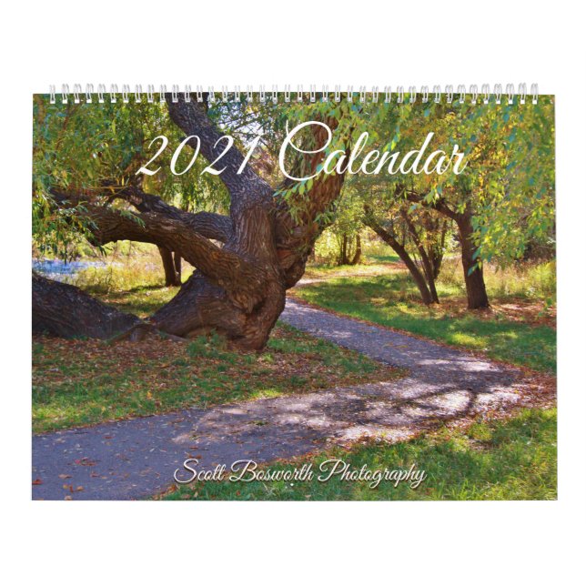 Calendario 2021 - Fotografía de Scott Bosworth (Tapa)