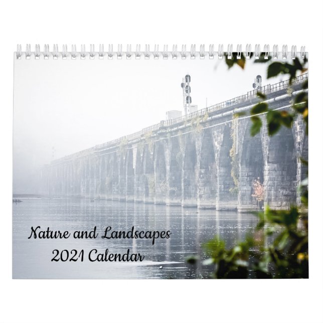 Calendario 2021 Naturaleza y paisaje (Tapa)