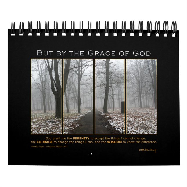 Calendario 2021 Oración por la serenidad Dios conceda la recu (Tapa)