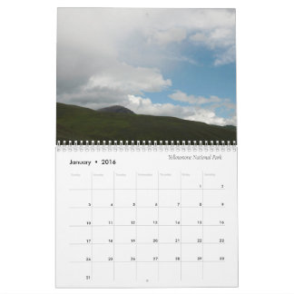Calendario 2021 Yellowstone y Beyond