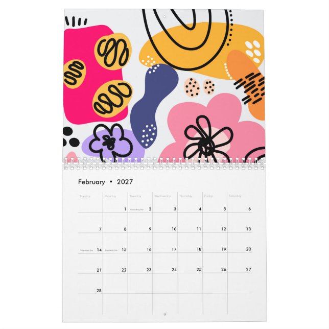 Calendario 2022 (Feb 2027)