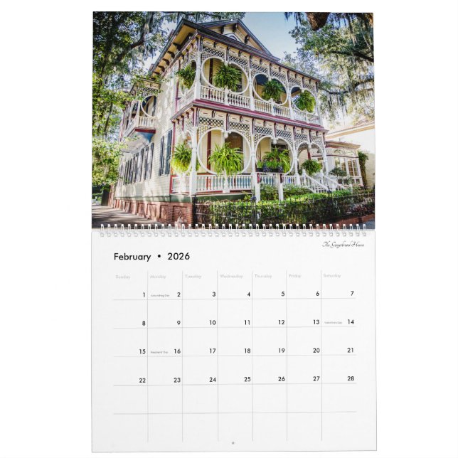Calendario 2022 (*11x14) Savannah Photo Calendar CPB (Feb 2026)