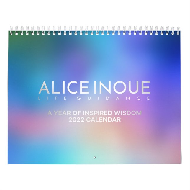 Calendario 2022 Alice Inoue Life Guidance Calendar (Tapa)