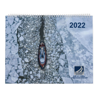 Calendario 2022 Botes marinos de NYS en el trabajo