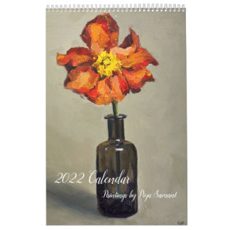 Calendario 2022: Cuadros de Piya Samant Calendar