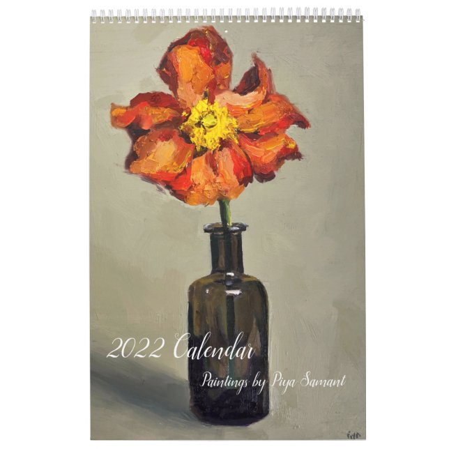 Calendario 2022: Cuadros de Piya Samant Calendar (Tapa)