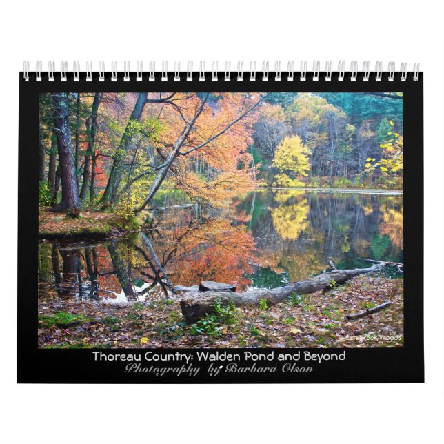 Calendario 2022 País thoreau: Walden Pond and Beyond: (Tapa)