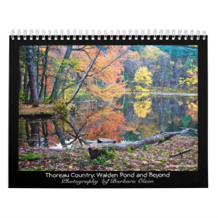 Calendario 2022 País thoreau: Walden Pond and Beyond: