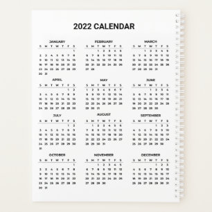 Calendario 2022 simple pero elegante   Agenda