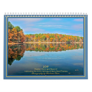 Calendario 2022 Walden Pond and Beyond: con comillas