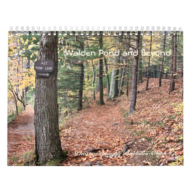 Calendario 2022 Walden Pond and Beyond: con comillas (Tapa)