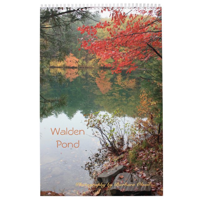 Calendario 2022 Walden Pond: tamaño de una página 11 x17 (Tapa)