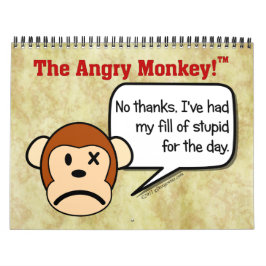 Calendario 2023 Empleado Descontento Personalizado 12 Meses