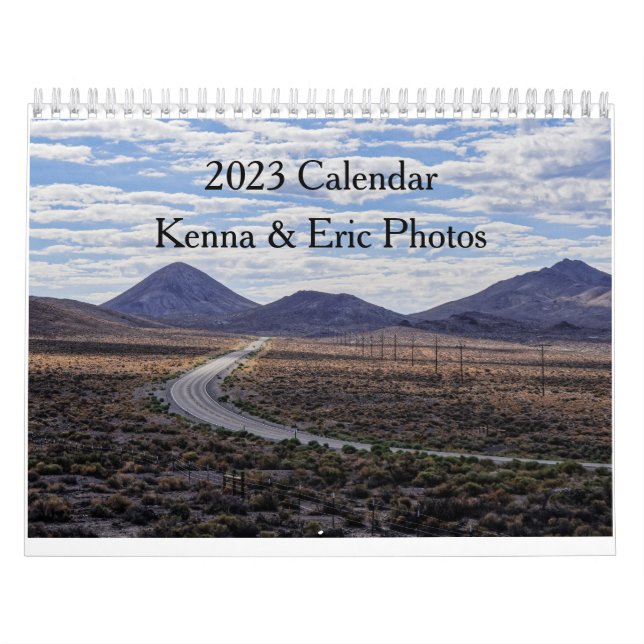 Calendario 2023 - Fotos de Eric y Kenna (Tapa)