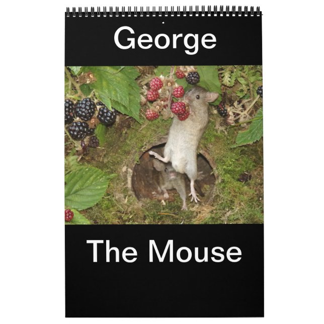 Calendario 2023 george el ratón (Tapa)