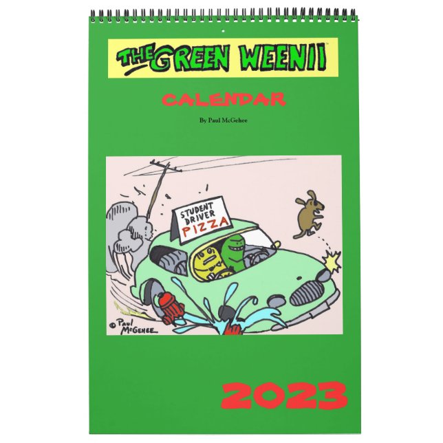 Calendario 2023 Green Weenii Calendar (Tapa)