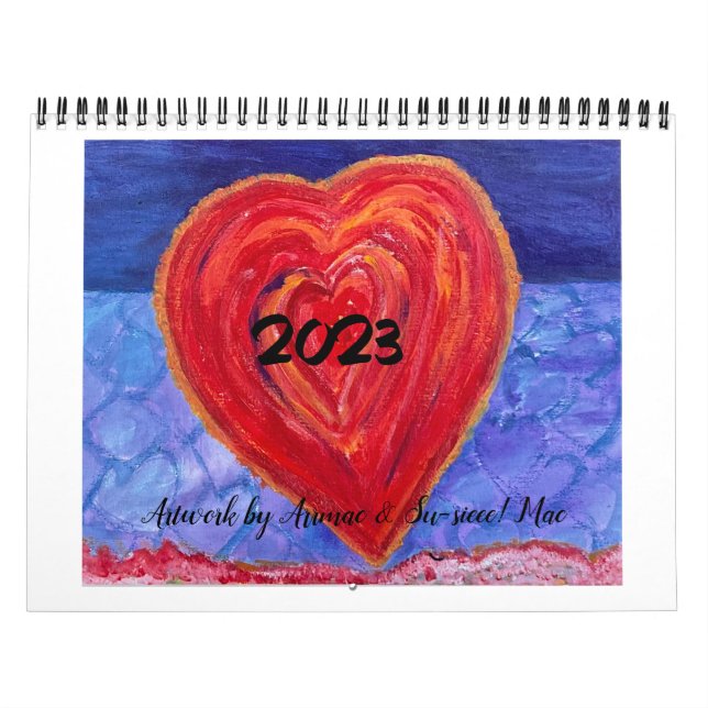Calendario 2023 — Obra de arte de Arrmac & Su-siee (Tapa)