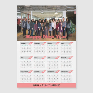 Calendario 2023 Rosa de fotografía empresarial imá