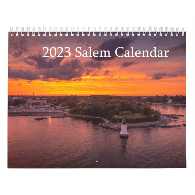 Calendario 2023 Salem Massachusetts Calendar (Tapa)