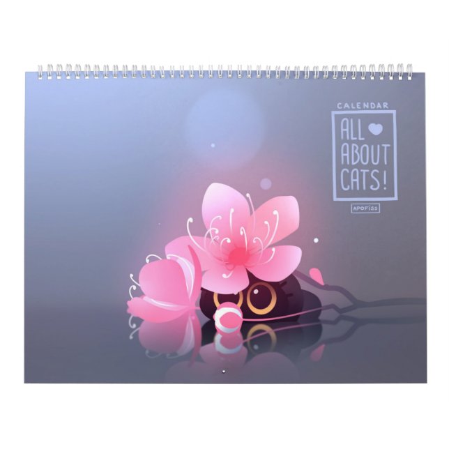 Calendario 2023 ¡Todo sobre gatos! (Tapa)