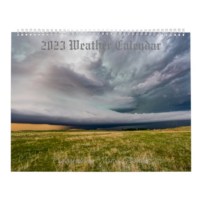 Calendario 2023 Weather Calendar by Marcus Hustedde (Tapa)