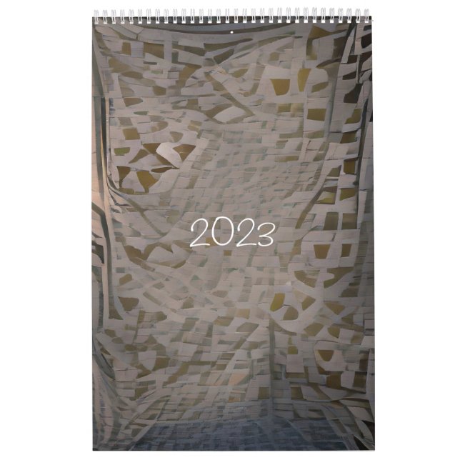 Calendario 2023 Wylie Quilting OnePage MediumCalendar, Blanco (Tapa)