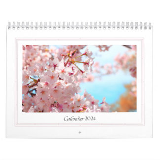 Calendario 2024 Árbol de sakura