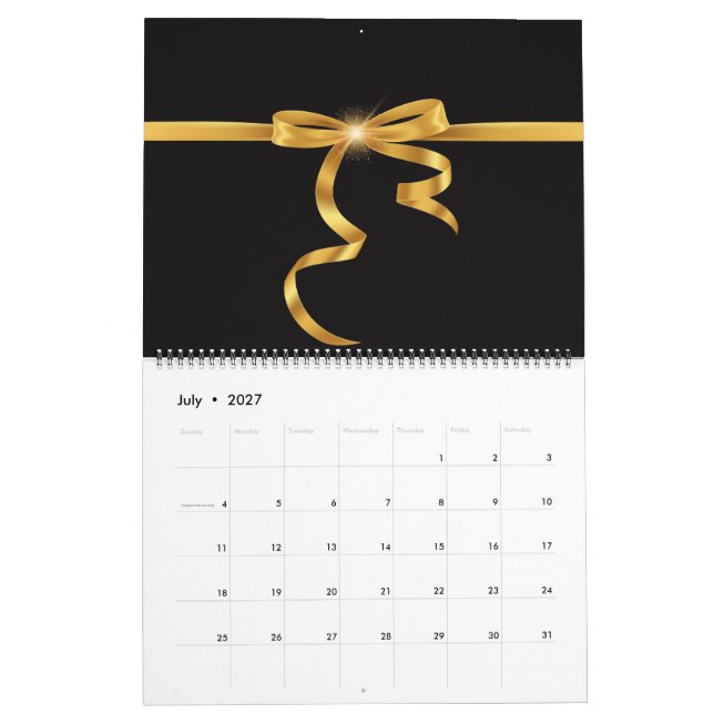 Calendario 2024 cautivador |Diseños para cada mes (Jul 2027)
