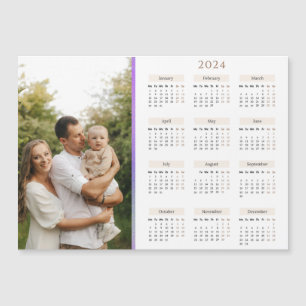 Calendario 2024 con foto personalizada