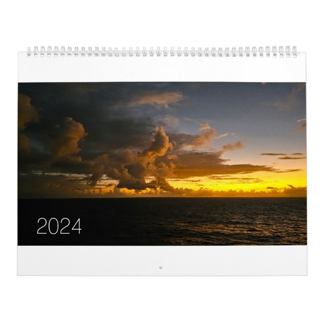 Calendario 2024 con fotografías de Mark Childress (Tapa)
