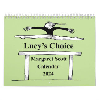 Calendario 2024 con obras de arte de Margaret Scot