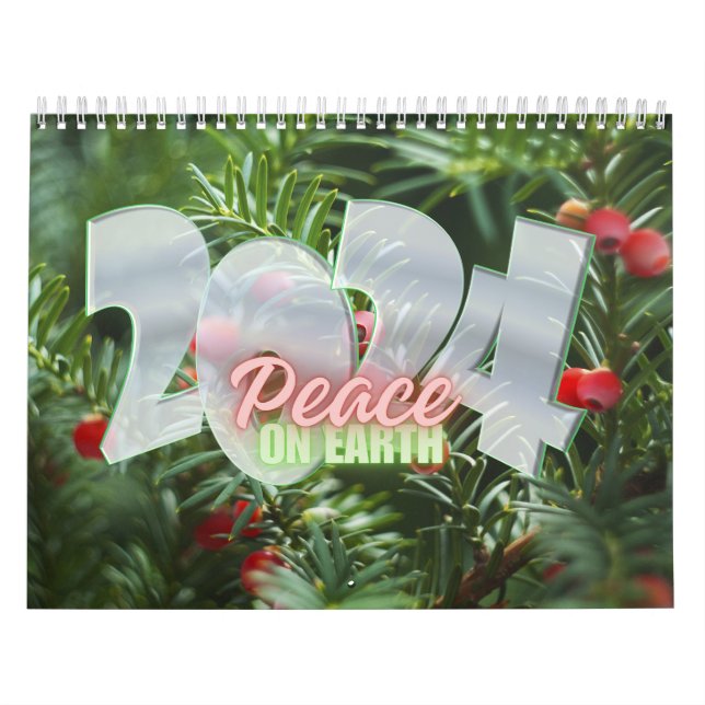 Calendario 2024 - Deseando la paz (Tapa)
