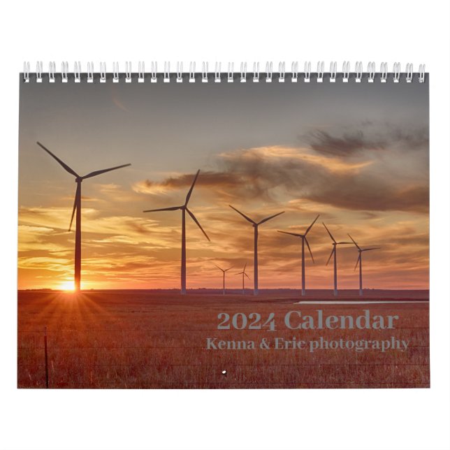 Calendario 2024 - Fotografía Kenna y Eric (Tapa)