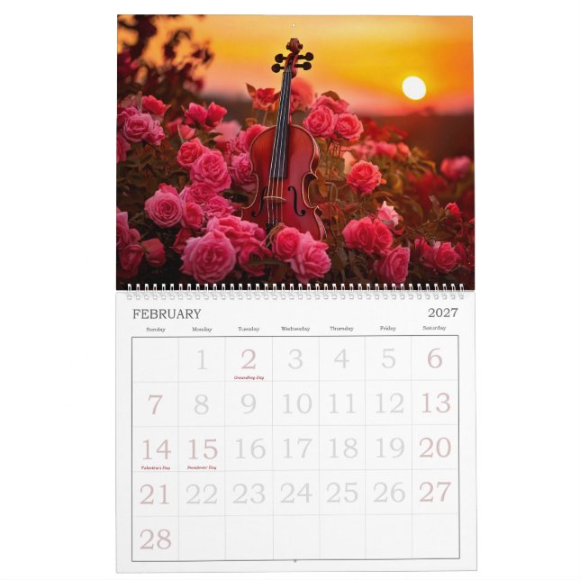Calendario 2025 (Feb 2027)