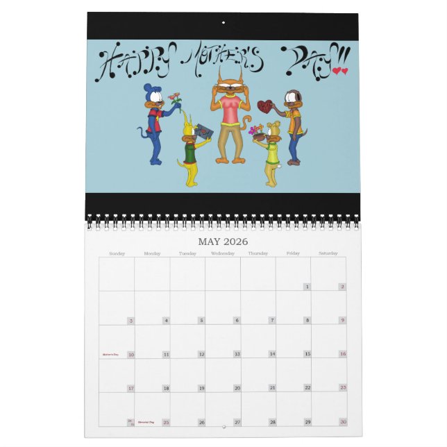 Calendario 2025 (May 2026)