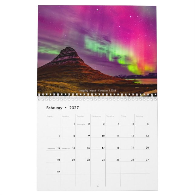 Calendario 2025 (Feb 2027)
