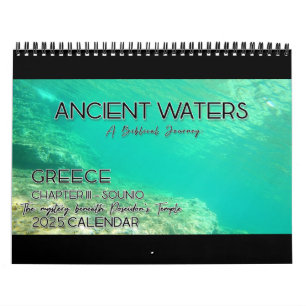 Calendario 2025 Aguas Antiguas: Un Viaje Bíblico Ch. 3