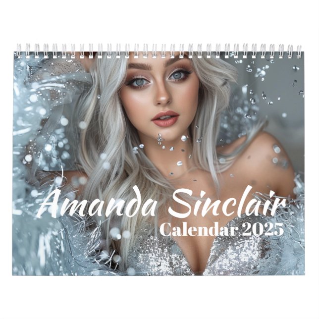 Calendario 2025 - Amanda Sinclair (Tapa)
