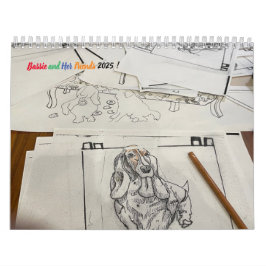 Calendario 2025 Bassie y sus amigos