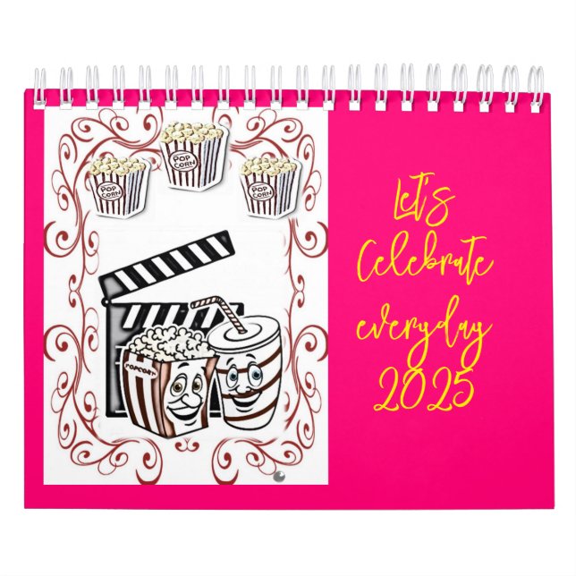 Calendario 2025 ¡Celebremos todos los días! (Tapa)