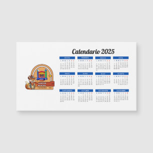 Calendario 2025 con logo