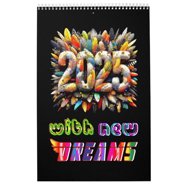 Calendario 2025 con nuevos sueños (Tapa)