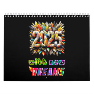Calendario 2025 con nuevos sueños