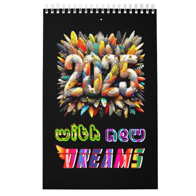 Calendario 2025 con nuevos sueños (Tapa)